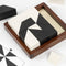 Lingle Wooden Hidden Blocks Puzzle Game - 80 Brain Challenges with Solid Wood