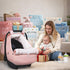 Winter Car Seat Cover for Baby Girl, Waterproof Infant Carseat Cover with Warm Plush Lining & Dual Zippers, Universal