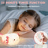 Axolotl Night Light for Kids,Cute Axolotl lamp Gifts Rechargeable light Table Lamp Bedside Lamp,LED Animal Silicone