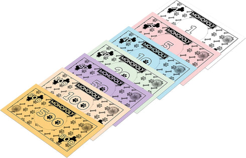 Dogs Monopoly Board Game English Edition, Play with Pomeranian, Siberian Husky, Shiba Inu, Fun Family Game