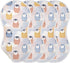 decor gift 4 Pack 22x11in Cotton Burp Cloths Soft Touch Cute Cartoon Penguin wash rag for Babies Girls and Boys