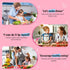 Set 48PCS Set, Sets 3+ Kids Knife for Real Cooking: Kids Kitchen Kids Cooking Real with ApronBasket, Kid Kitchen