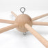 DIY Baby Mobile Kit, Hanging Frame Hanger for Crib, Decorative Natural Wooden Wind Chime Equipment for Infant Boy Girl