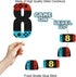 Teen Video Game Unlock Level UP 8 Happy Birthday Cake Topper 7 - PC Set - Perfect Video Game Birthday Party Decorations