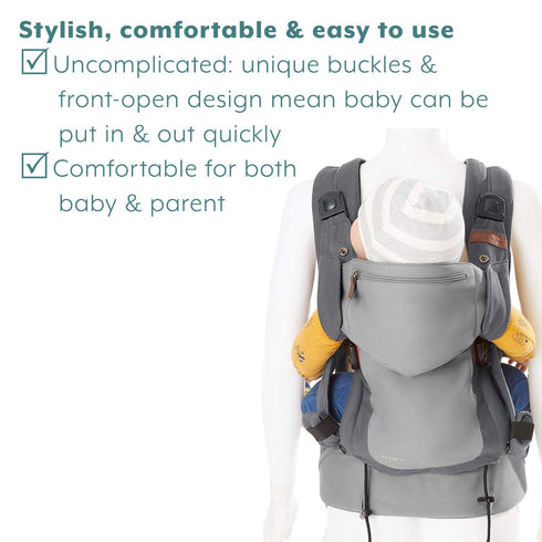 Versatile Baby Holder Carrier - Four Adjustable Modes for Comfort