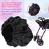 GOTOTOP 4Pcs Stroller Wheels Cover Stroller Wheel Covers Wheelchair Tire Protector Black for Child Kid Baby Stroller Jogger Wheels Covers L