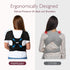 Momcozy 8-35lbs, 30-47inch, Baby Wrap Carrier Skin-Friendly Fabric, Easy to Wear Baby Carrier Sling T-Shirt Design