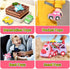 1 2 3 7-in-1 1-3 2-4, 1 2 3 newcrave Toys for Year Old Girl, Carrier Truck with Light & Music, Toddler Girl Toys Age +