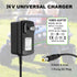 24V Charger for Kids Ride On Car Toys, Battery Charger for Wrangler SUV Jeep ATV Mercedes Benz Lamborghini