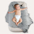 lasoftan 40 30 inches, 2 Jersey Swaddle Blanket, Ultra Soft Stretchy Receiving Blanket, Newborn Swaddle Wrap for Boys