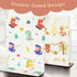 74" 50 (0.4" Fshibila Baby Playpen Mat, Baby Play Mat for Floor, Baby Playmat for Playpen, Thick Ultra Soft Playpen Mat