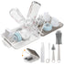 6 in 1 Bottle Cleaning Brush Set, Silicone Brush, Nipple Brush, Straw Brush, Drying Rack for Baby Bottles