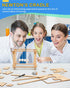 Poraxy 5 Set STEM Science Kits for Kids Age 8-12, Wooden Building Projects, 3D Puzzles, Experiment Crafts