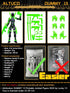(Assembly Completed) 5.5 Inch 3D Printed T13 Action Figure with Multiple Accessories, Multi-Jointed Movable Black Dummy