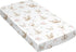 Sweet Jojo Designs Woodland Deer Floral Girl Baby Satin Fitted Crib Sheet Infant Newborn Nursery Toddler Bed Room