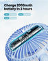 3 360 Gaiatop Mini Portable Stroller Fan, Battery Operated Small Clip on, Detachable Speed Rechargeable, Rotate