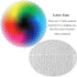 Moruska 1000 Piece Puzzles for Adults Teen - Gradient Color Rainbow Large Round Jigsaw