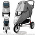 Stroller Rain Cover, Universal Waterproof Windproof Protection, Baby Travel Weather Shield, Rainproof Nano-Coating