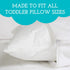 Little Sleepy Head Toddler Travel Pillow Protector for Pillows 13x18 and 14x19 (1-Pack)