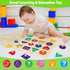 Montessori Toys for Toddlers 1-3 Years, Wooden Shape Learning Puzzles for 12-24 Months, Educational Gifts
