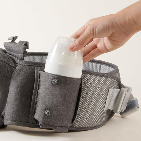 SUNVENO Toddler Hip Seat Carrier with Shoulder Straps, Open Front Baby Carrier with Waist Seat, Ergonomic Design