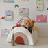 MENGLANSI Breathable Natural Fiber Diaper Storage Bag Compact Carry Design With Spacious Compartments For Mother