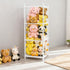 Stuffed Animal Storage,Wooden Stuffed Animal Holder with Elastic Band,Plushies Organizer for Bedroom Living Room