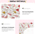 Sheet,52x28IN Pfrewn Christmas Crib Sheets for Boys Girls Christmas Pink Fir Trees Stars Snowflakes Fitted Crib Sheet