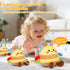 HonicWang 6-12 18 3-18, Tummy 1 2 3 Baby Toys Months, Musical Crawling Baby Plush Toys for Singing Recording Repeats