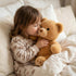12 inches WEIGEDU Fluffy Teddy Bear Stuffed Animals Plush Toys with Lattice Tie for Kids Babies Birthday Bedtime