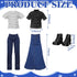 Geyoga 14 Pcs Doll Clothes & Accessories for 11.5 Inch Girl Doll, Denim Cotton Doll Cloth, Pants & Shoes Casual Wear