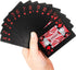 6 Decks of Waterproof Poker Cards - Plastic PVC Playing Cards with Gift Box for Party and Game Night