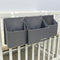 surebaby Hanging Baby Diaper Caddy, 3-in-1 Diaper Caddy Organizer Holder For Baby Crib,