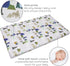 Pack Mini Crib Sheets Mountain N Play Sheets Soft Breathable Portable Playard Cover for Baby Boy