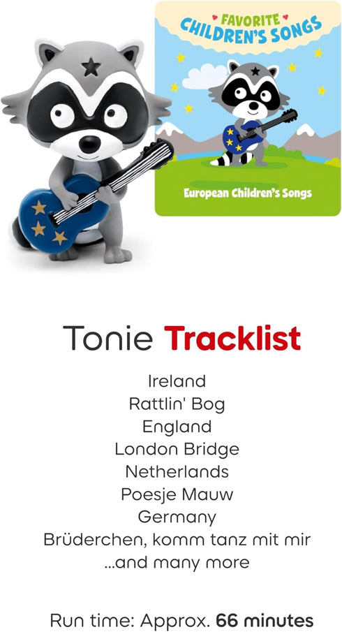 Children's Songs Audio Toy Figurine - European Favorites
