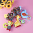 TOYMYTOY Car Seat Stroller Toys - Kid Baby Spiral Bed Stroller Toy Monkey Elephant Educational Plush Hanging Toys