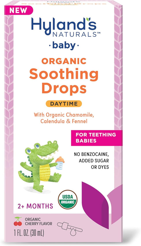 Hyland's Baby Organic Daytime Soothing Drops | 1 oz