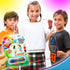 Chinese Jump Rope for Kids - 6 Ankle Skipping Ropes, Elastic Long Jump Rope for Elementary School & Playground Toys
