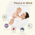 Maymom Solid Lids Aka Travel Caps w/Sealing Ring Compatible with Avent Bottle; Cap Replace Avent Natural Bottle Screw