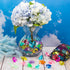 60pcs Set Diving Gems Pool Toys, Colorful Acrylic Diamond Pirate Treasure and Mermaid Pool Play with Mesh Bag