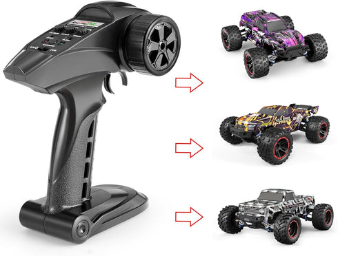 HAIBOXING RC Car Spare Parts Brushless Radio Transmitter, 1/18 & 1/16 & 1/12TH Scale Remote Control Trucks Accessories