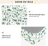 miaozhen 1 Pack 52x28 Cotton Baby Crib Sheets Soft Comfy Teal Six Playful Buffalo Boho Newborns Crib Sheet for Nursery