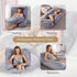 HychYAYA 60 Inch Full Body Pregnancy Pillows for Sleeping Cooling Pregnancy Pillow,U Shaped Pregnancy Body