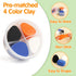 Helsort 12 8 Air Dry Clay Kit for Kids, Animals Modeling Clay for Kids, Molding Clay with Tutorial Cards & Video