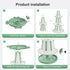 3-Tier TAZENI Baby Bottle Drying Rack with Drain Pipe, Modular Baby Bottle Rack Dryer for Infant Feeding Accessories