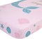 NoJo Sugar Reef Mermaid Photo Op 100% Cotton Fitted Crib Sheet