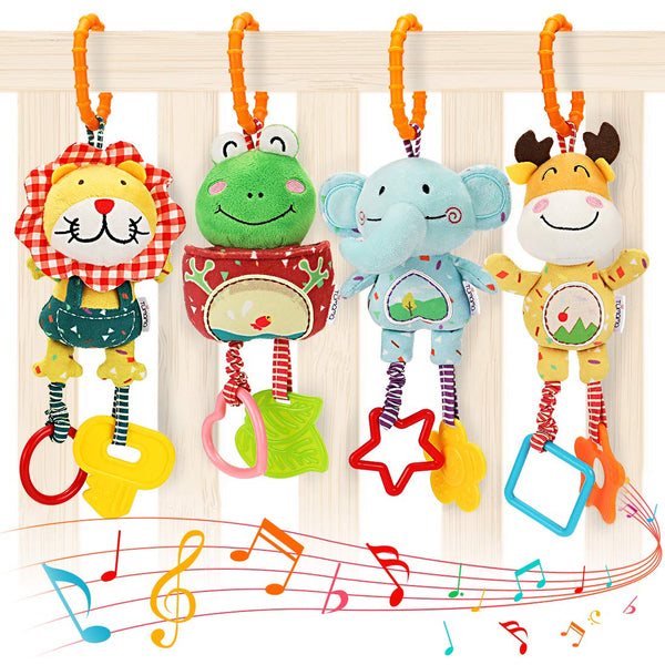 TUMAMA Baby Toys for 0, 3, 6, 9, 12 Months, Handbells Baby