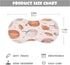 YETTASBIN Thanksgiving Pumpkin Muslin Baby Burp Cloth, Super Soft Absorbent Cotton Burp Rag Baby Bibs Feeding Cloth