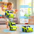 2 3 4 5 6 AEROQUEST Remote Control Car for Toddlers for Boys Light-Up Educational Fun Toy Cars for Interactive Durable