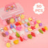 50 Pcs Squishies Mochi Squishy Toys for Kids, Party Favors, Stress Relief Fidget Toys, Birthday Christmas Gift